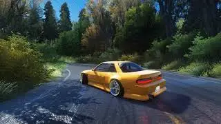 Nissan S13 with Thrustmaster Steering Wheel | #Assetto Corsa
