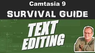 How To Edit Text in Camtasia 9