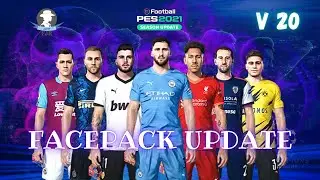 PES 2021 | UPDATE FACE V20 | SIDER VERSION & CPK VERSION