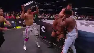 swerve save keith  Lee  | aew rampage highlights |