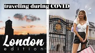 First post-quarantine trip to London ✈️ - coronavirus vlog 🦠