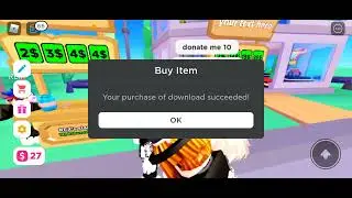 donating robux to random players in roblox PLS DONATE game! •Roblox