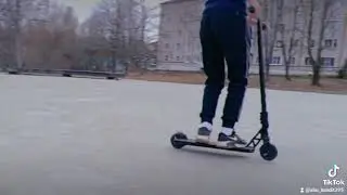 Еее, катаю на новом самокате TECH TEAM ZORG