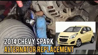 Chevy Spark 1.2L Alternator Replacement