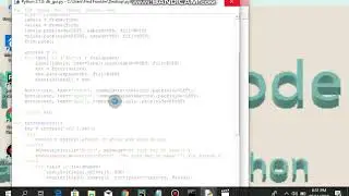 make a simple database application with python Tkinter  #6continue
