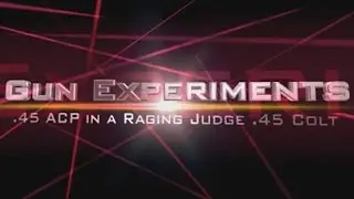 Gun Experiments: .45 ACP out of a Taurus Raging Judge