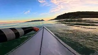 Surfing until dark in Floripa 🌊 - Surf Vlog POV