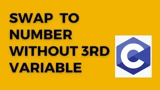 swap to number without 3rd variable| swap number in c#code#c#programming #program