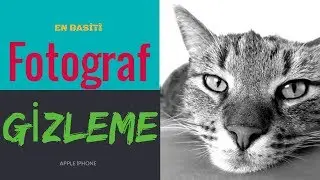 İPHONE DE FOTOĞRAF VİDEO GİZLEME GÖRÜNMEZ YAPMA ( NO JAİLBREAK)