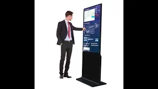 Floor-standing Digital Kiosk Display
