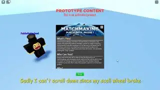 All you need to know about matchmaking (TDS)
