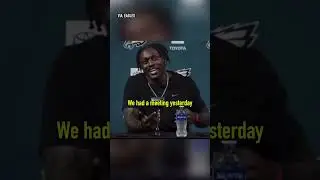AJ Brown Says The Eagles Are Trying To Win A Football Game Then Leave Brazil 🇧🇷