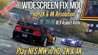 NFS Most Wanted 2005: Install Widescreen Fix Mod & Play in HD, 2K, or 4K Resolution (2025)