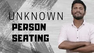 BEST WAY TO SOLVE UNKNOWN PERSON SEATING ARRANGEMENT | TRICKS | RRB PO | RRB CLERK | Mr.JACKSON