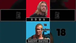 Edge vs Randy Orton Short Comparison😎