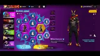 I GOT NEW BUNNY RING BUNDLE ⚡SPIN BLACK BUNNEY BUNDLE|| NEW ROYAL 👑🔥😨 #freefire