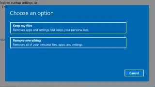 How To Reset Laptop