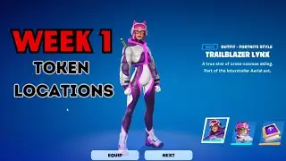 How to find the Trailblazer Lynx Quest Pack Tokens! - WEEK 1