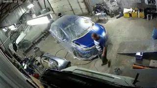Аэрография Хонда Цивик Таймлапс