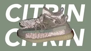 REFLECTIVE YEEZY 350 V2 CITRIN REVIEW + ON FOOT