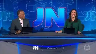 Apresentadores se atrapalham no encerramento do Jornal Nacional | 25/04/24