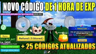 NOVOS CÓDIGOS + 25 CÓDIGOS DE EXP BELI E RESET DO BLOX FRUITS - blox fruit codes...