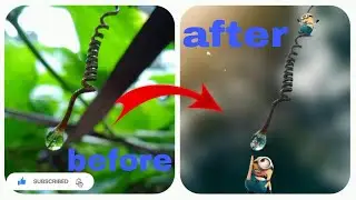 Creating wallpaper using Picsart and lens distortion.