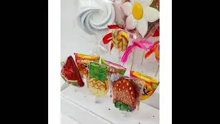 Витрина стойка для леденцов из картона