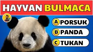 Hayvanları Tahmin Edin 🦁 🐘 : 30 Hayvan | 10 Saniyede Tahmin Edebilir misin? | #bilmece  #bulmaca