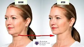 How to remove double chin in Photoshop