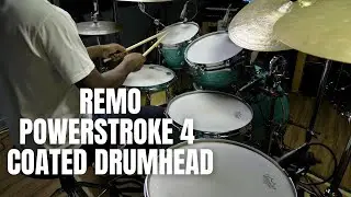 Remo Powerstroke 4 (P4) Coated Drumhead | Sound Check