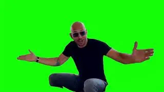 "YOU'RE BROKE!" - Andrew Tate Green Screen