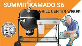 SUMMIT KAMADO S6 GRILL CENTER DE CHEZ WEBER