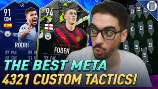 THE BEST META 4321 FORMATION & CUSTOM TACTICS FOR FIFA 23 ULTIMATE TEAM