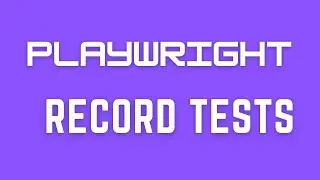 Playwright Recordings with Python in Pytest