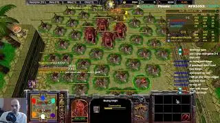 Warcraft 3 REFORGED | Tropical Tower Wars | Mid Gameplay
