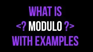 What is Modulo? Using the Modulo Operator in Python and Swift Tutorial