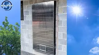 Solar Air Furnace temperature sensor upgrade = free heat!