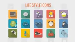 Animated Icons After Effects Template