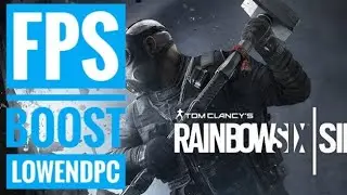 Rainbow six siege FPS Boost | Potato PC Guy