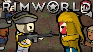 I Obliterated A Massive Tribal Raid In RimWorld As The USA [EP13]