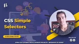 HTML-CSS Tutorial Lesson 20: CSS Simple Selectors