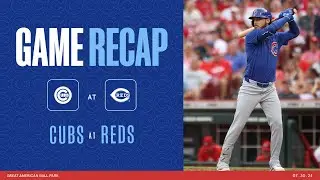 Cubs vs. Reds Game Highlights | 7/30/24