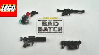 LEGO BAD BATCH Weapons
