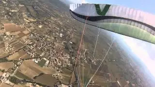 Paraglider spiral