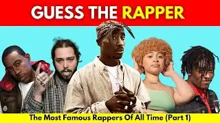 Guess The Rapper Quiz 😈 (Famous Rap Singers)