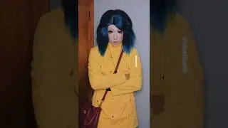 First meeting ⭐️ #coraline #coralinemovie #laika #cosplay #makeup