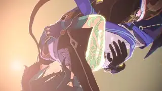 【原神Genshin Impact MMD】Landing「如果你能让他降落」| Zhongxiao岩魈