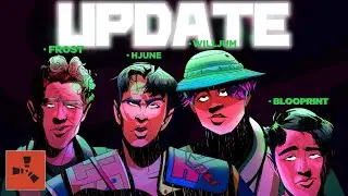 I played the new RUST UPDATE with the best youtubers... ft. Blooprint, Frost, Willjum