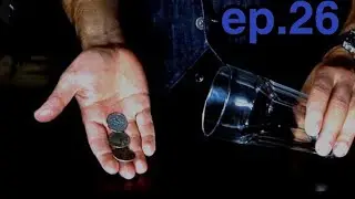 Coin and glass magic trick and tutorial ep.26